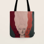Three Heads Tote Bag Gallery Image 1