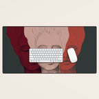 Three Heads Desk Mat Gallery Image 1