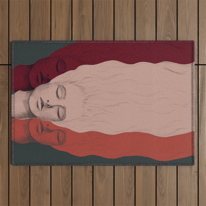 Three Heads Outdoor Rug Gallery Image 1