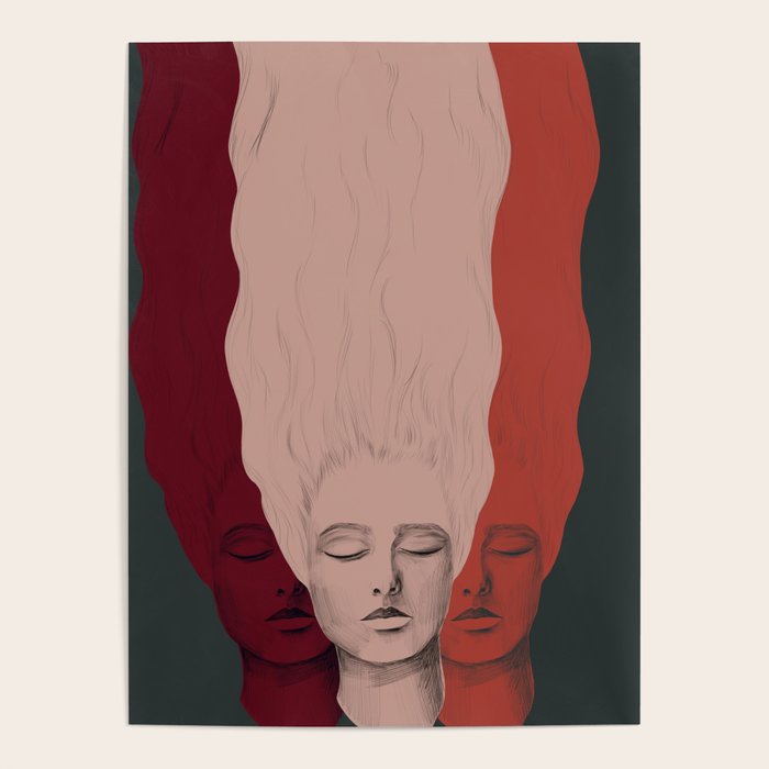 Three Heads Poster Gallery Image 1