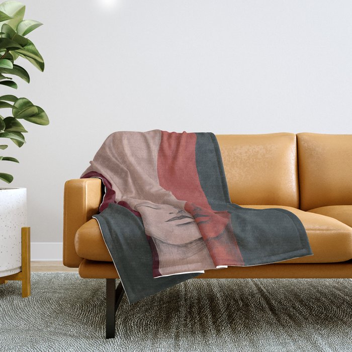 Three Heads Throw Blanket Gallery Image 1