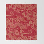 Chinese New Year Throw Blanket Gallery Image 2