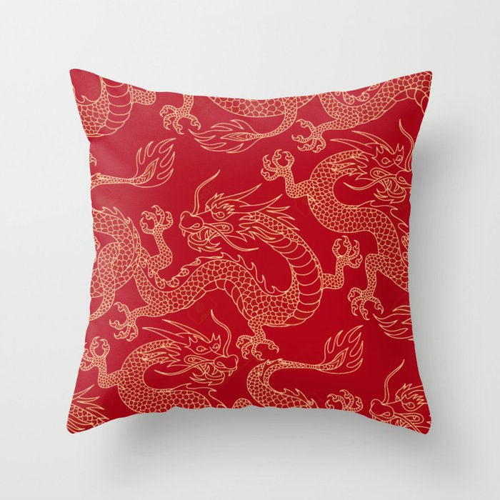 Chinese New Year Throw Pillow Gallery Image 6