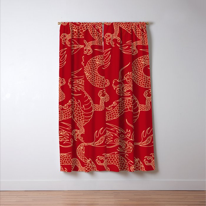 Chinese New Year Window Curtain Gallery Image 3