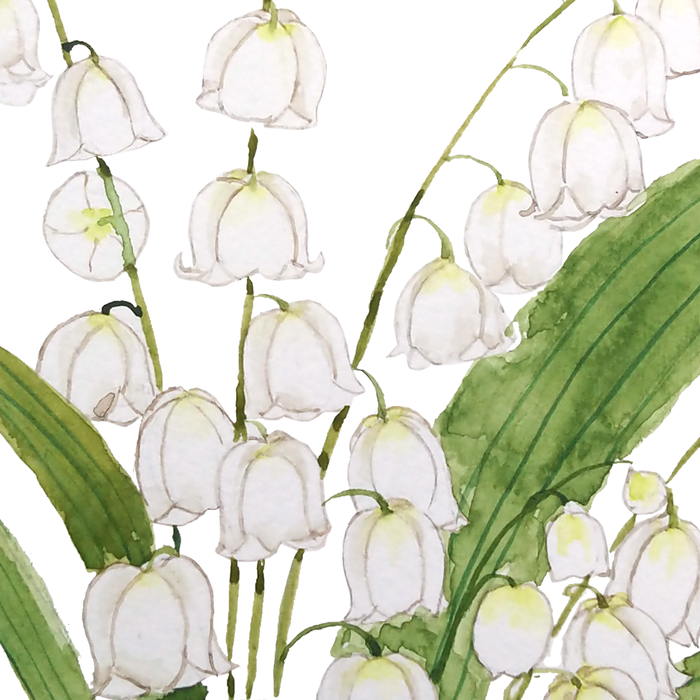 white lily of valley Coffee Mug Gallery Image 2