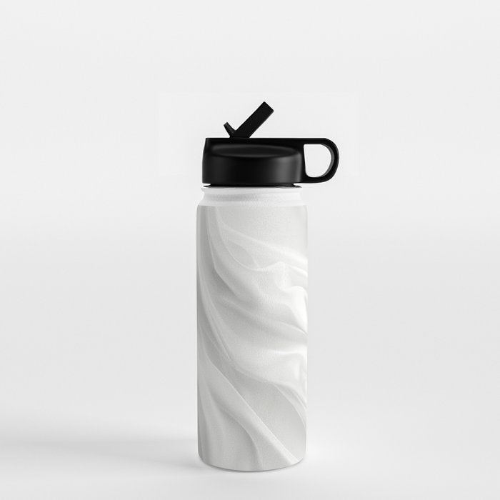 Silk Sensation Subtle White Surface Water Bottle Gallery Image 1