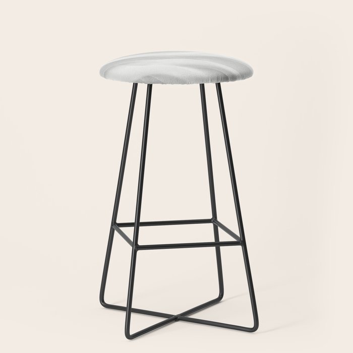 Silk Sensation Subtle White Surface Stool Gallery Image 1