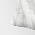 Silk Sensation Subtle White Surface Pillow Sham Gallery Image 4