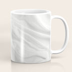 Silk Sensation Subtle White Surface Coffee Mug Gallery Image 1