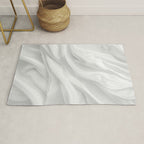Silk Sensation Subtle White Surface Rug Gallery Image 1