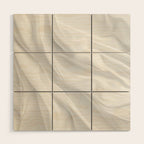 Silk Sensation Subtle White Surface Wood Wall Art Gallery Image 1