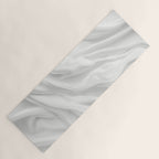 Silk Sensation Subtle White Surface Yoga Mat Gallery Image 1