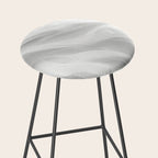 Silk Sensation Subtle White Surface Stool Gallery Image 2