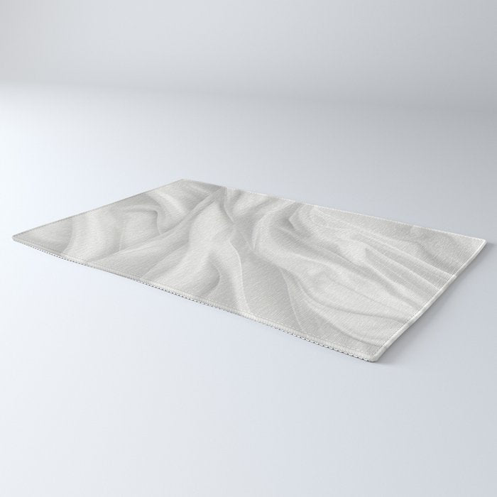 Silk Sensation Subtle White Surface Rug Gallery Image 3