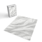 Silk Sensation Subtle White Surface Jigsaw Puzzle Gallery Image 2
