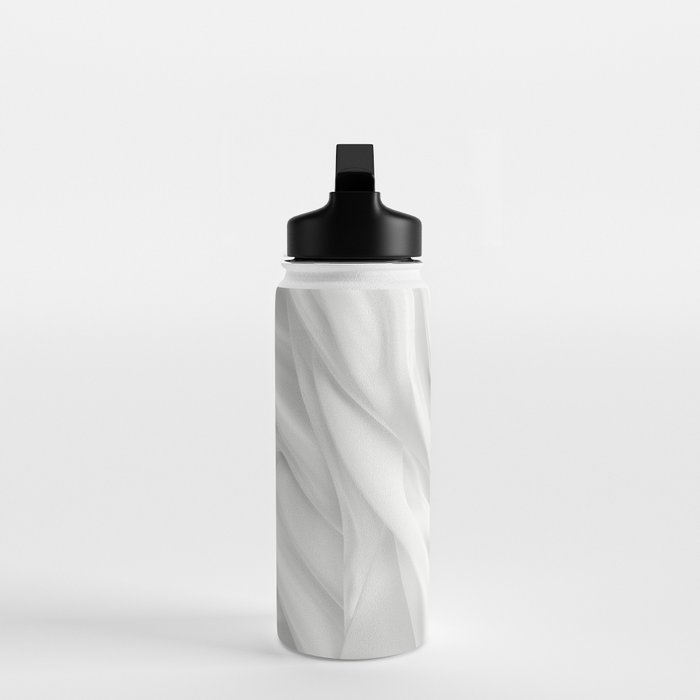 Silk Sensation Subtle White Surface Water Bottle Gallery Image 3