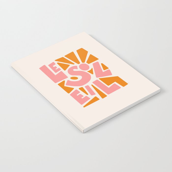 Le Soleil French Sun Notebook Gallery Image 2