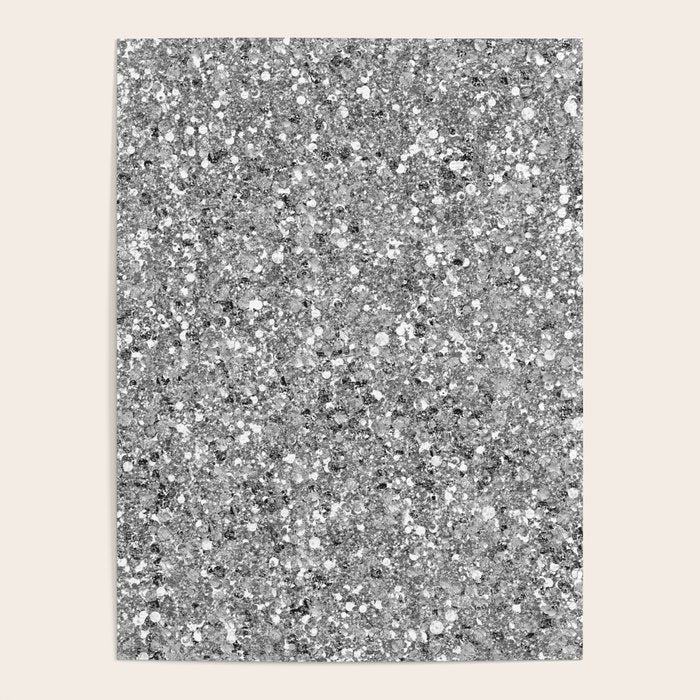 Glitters and Glitz Silver  Poster Gallery Image 4