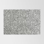 Glitters and Glitz Silver  Rug Gallery Image 2