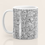 Glitters and Glitz Silver  Coffee Mug Gallery Image 3