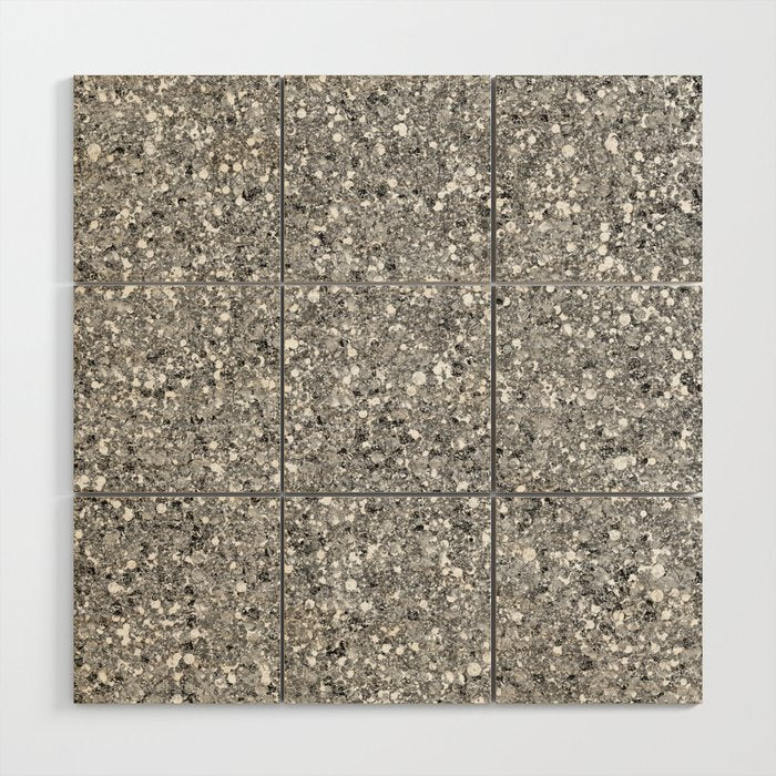 Glitters and Glitz Silver  Wood Wall Art Gallery Image 1