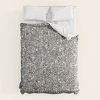 Glitters and Glitz Silver  Comforter Gallery Image 6
