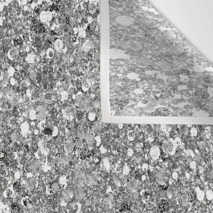 Glitters and Glitz Silver  Wall Tapestry Gallery Image 3