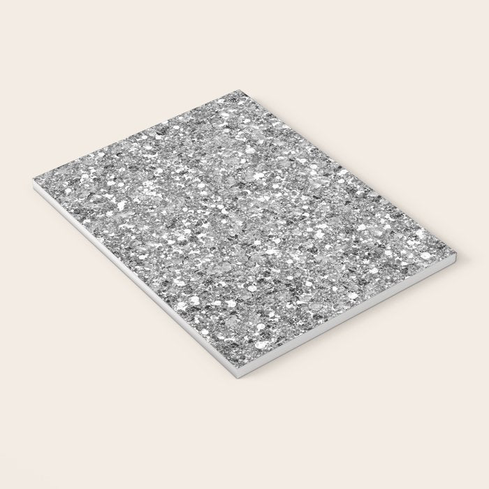Glitters and Glitz Silver  Notebook Gallery Image 3