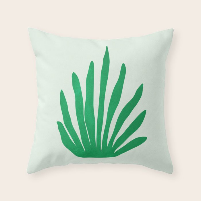 Meadow: Matisse Color Series I | Mid-Century Edition Throw Pillow Gallery Image 1