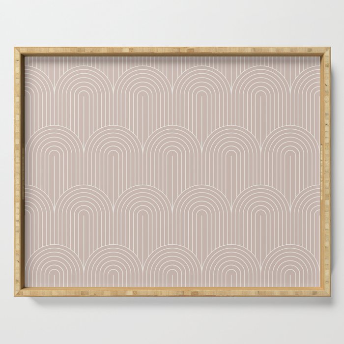 Art Deco Arch Pattern LV Serving Tray Gallery Image 1