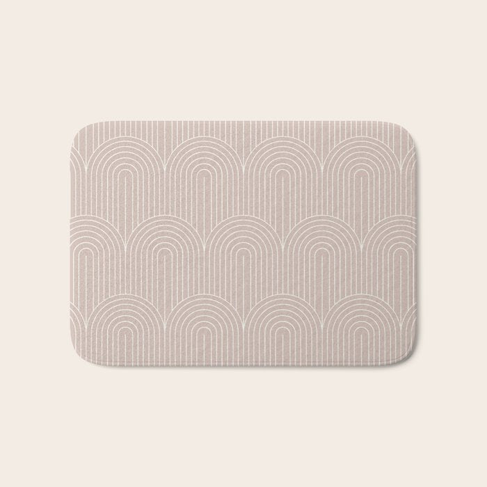 Art Deco Arch Pattern LV Bath Mat Gallery Image 1