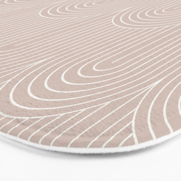Art Deco Arch Pattern LV Bath Mat Gallery Image 3