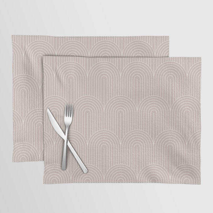 Art Deco Arch Pattern LV Placemat Gallery Image 1