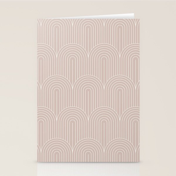 Art Deco Arch Pattern LV Stationery Card Gallery Image 1
