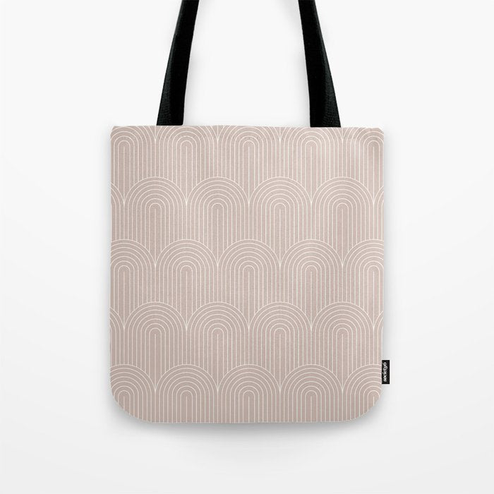 Art Deco Arch Pattern LV Tote Bag Gallery Image 1