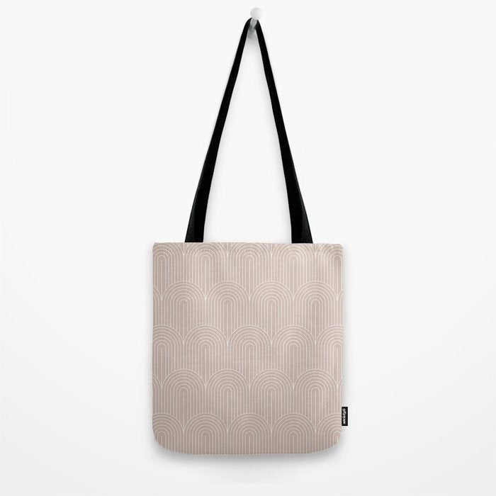 Art Deco Arch Pattern LV Tote Bag Gallery Image 2