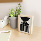 Mara - Mid Century Modern Abstract Art Mini Art Print Gallery Image 2