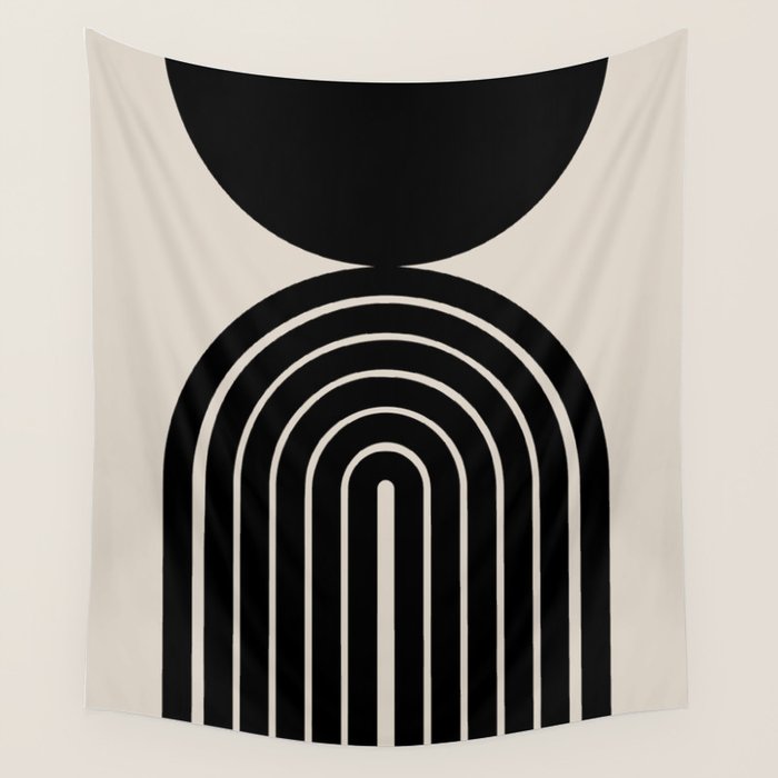 Mara - Mid Century Modern Abstract Art Wall Tapestry Gallery Image 4