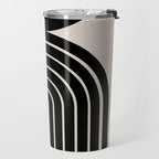 Mara - Mid Century Modern Abstract Art Travel Mug Gallery Image 2