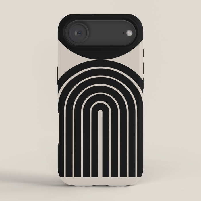 Mara - Mid Century Modern Abstract Art iPhone Case Gallery Image 2