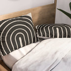 Mara - Mid Century Modern Abstract Art Pillow Sham Gallery Image 2
