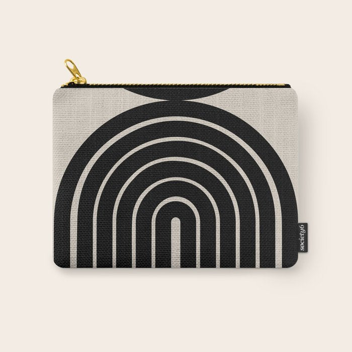 Mara - Mid Century Modern Abstract Art Carry All Pouch Gallery Image 1