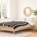 Mara - Mid Century Modern Abstract Art Duvet Cover Gallery Image 2