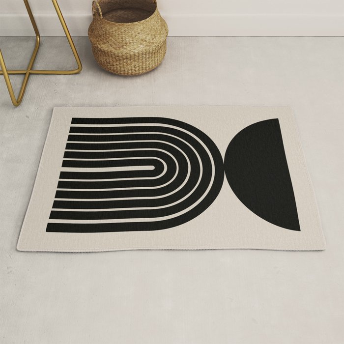 Mara - Mid Century Modern Abstract Art Rug Gallery Image 1