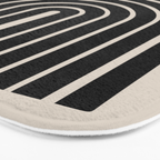Mara - Mid Century Modern Abstract Art Bath Mat Gallery Image 3
