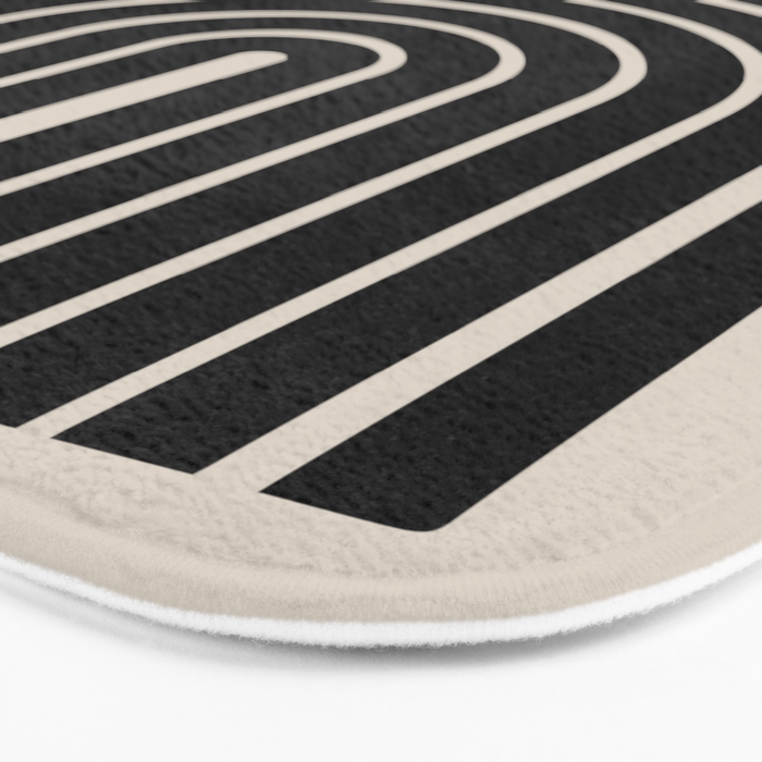 Mara - Mid Century Modern Abstract Art Bath Mat Gallery Image 3