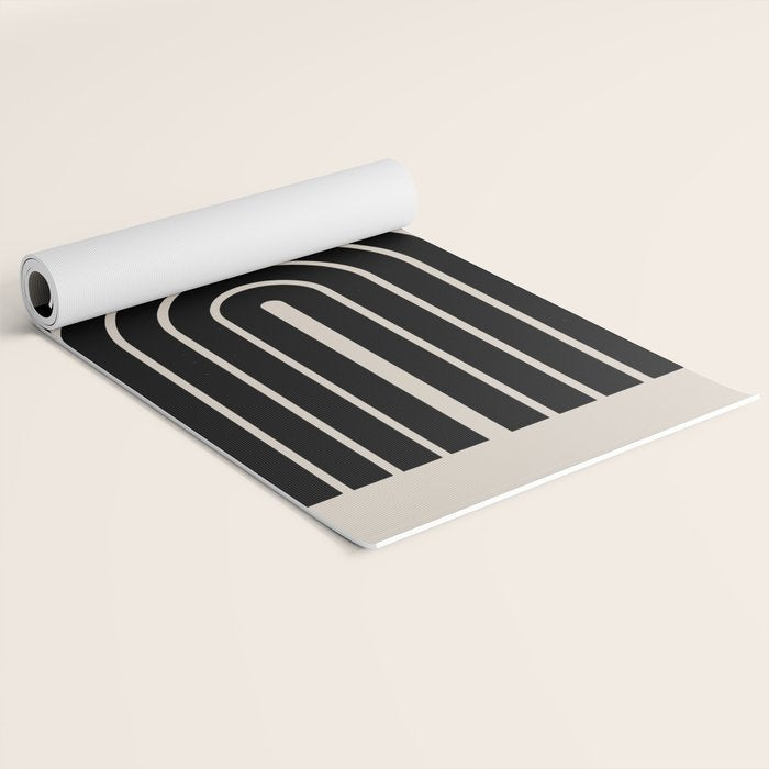 Mara - Mid Century Modern Abstract Art Yoga Mat Gallery Image 2