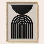 Mara - Mid Century Modern Abstract Art Serving Tray Gallery Image 1