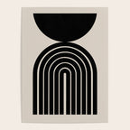 Mara - Mid Century Modern Abstract Art Poster Gallery Image 4