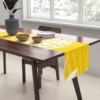 Bright Yellow, Summer, Pineapple Art Table Runner Gallery Image 2